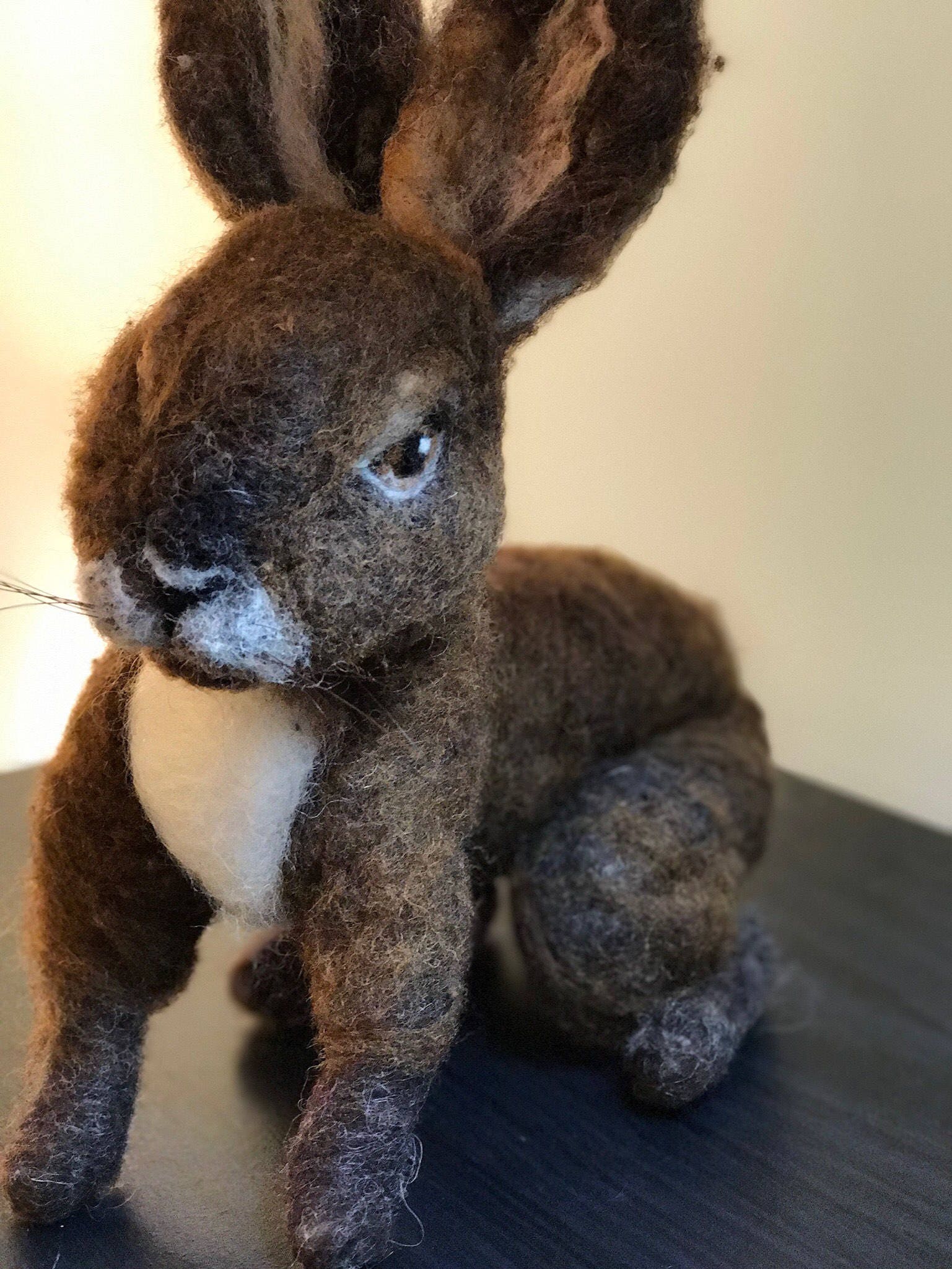 Wool Art Rabbit