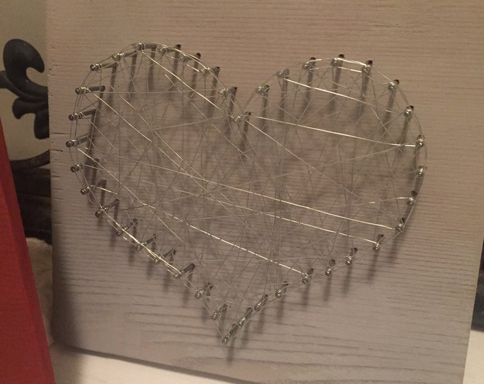 Mini Heart wire art