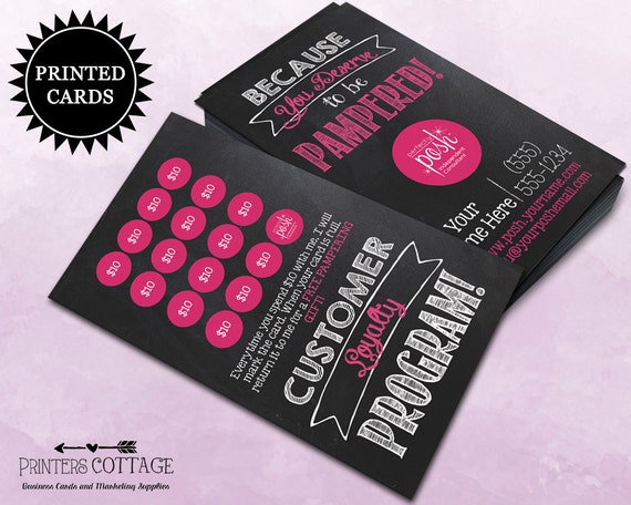 Perfectly Posh Business Card Perfectly Posh By APrintersCottage