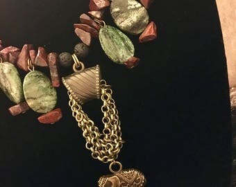 Jasper Semi-precious Gemstone Necklace