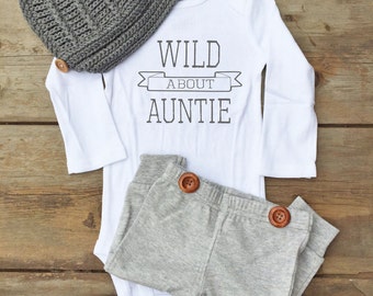 Baby Boy Aunt Shirt - Aunt Shirt - Aunt Gift - Baby Boy Auntie Shirt - Baby Boy Shirt - Gift for Auntie - Gift for Aunt - Nephew Shirt