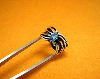 Waves Unique Awesome Pretty Ring Sterling silver 925