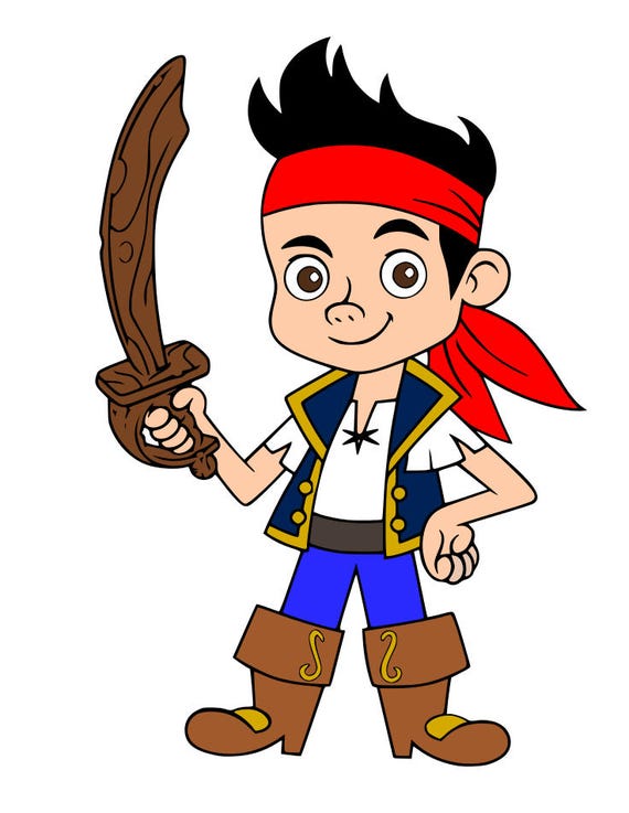 Jake and the Neverland Pirates Jake svg file