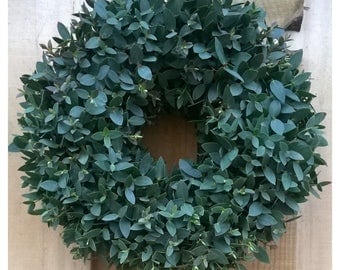 Eucalyptus Door Wreath - Spring Wreath, Door Wreath, Fresh Spring Eucalyptus