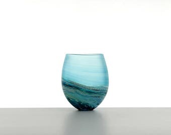 Seascape Round Vase