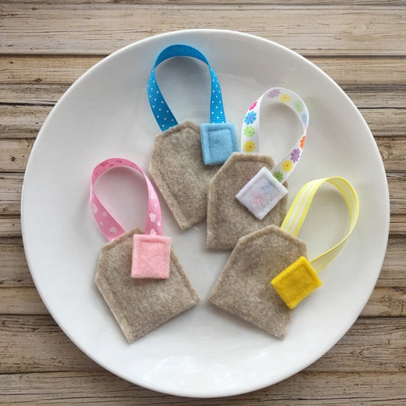 felt tea bags play tea set felt food tea bags pretend play