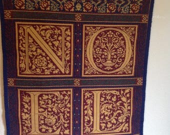 Noel tapestry, beautiful tapestry, Christmas tapestry