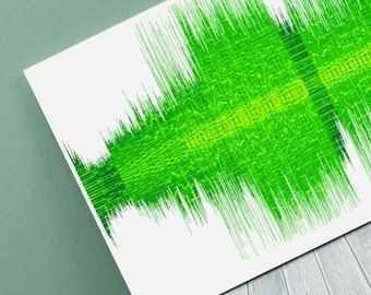 Blink 182 - Whats My Age Again - 24x8 Canvas, Poster or Digital Image - Free P&P, Sound Wave Art, Audio Art