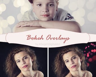 Bokeh Overlays , Overlays for Photoshop ,Professional Photo Editing for Portraits, Newborns, Weddings , Photo Overlay, JPEG