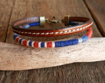 Gift for men, Men. Bracelet for men, Mens gift. Mens bracelet, Mens leather bracelet Men woven bracelet, Mens Valentine gift, Boyfriend gift