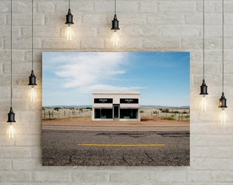 Marfa Texas, Prada Marfa, Prada Poster, Digital Prints Art, Print Prada, Prada Marfa photo, Texas photography, travel decor, Marfa Texas