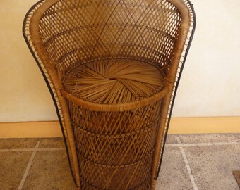 Rattan Chair | Etsy