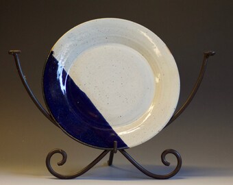SET of Two Handthrown Ceramic Pottery Plates