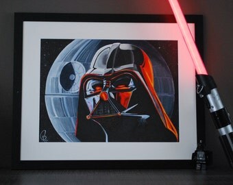 Darth Vader original drawing