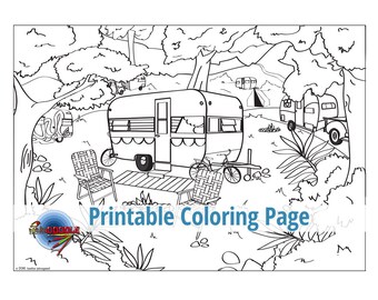 Truck coloring page | Etsy