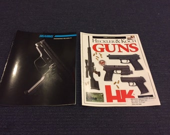 Vintage HK and Sig Arms Product Catalogs