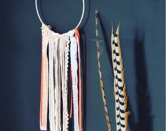 Boho Dreamcatcher hanging wall wall decor hippie dreamcatcher