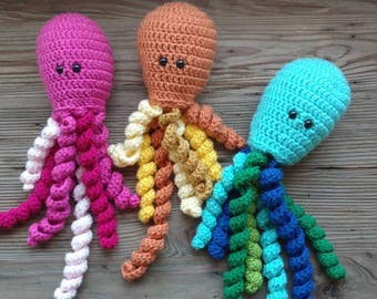 Octopus plush | Etsy