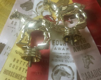 vintage horse show ribbons lot#1