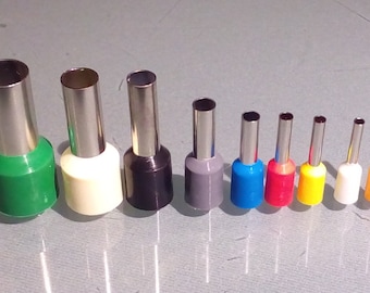 Mini cutters, polymer clay tool, dot tool, set of 9, micro cutter, small cutters, cutting tool, texturing tool
