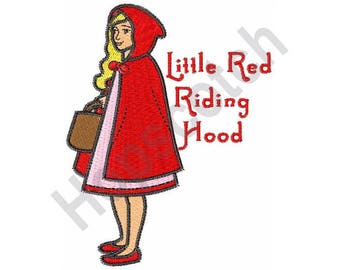Little Red Riding Hood - Machine Embroidery Design