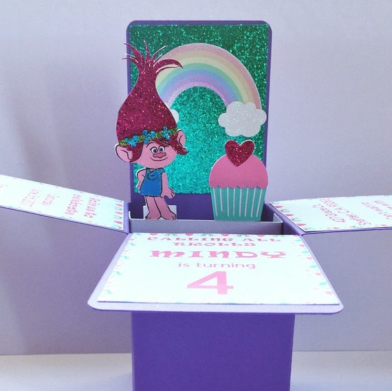 Pop Up Birthday Invitations 4