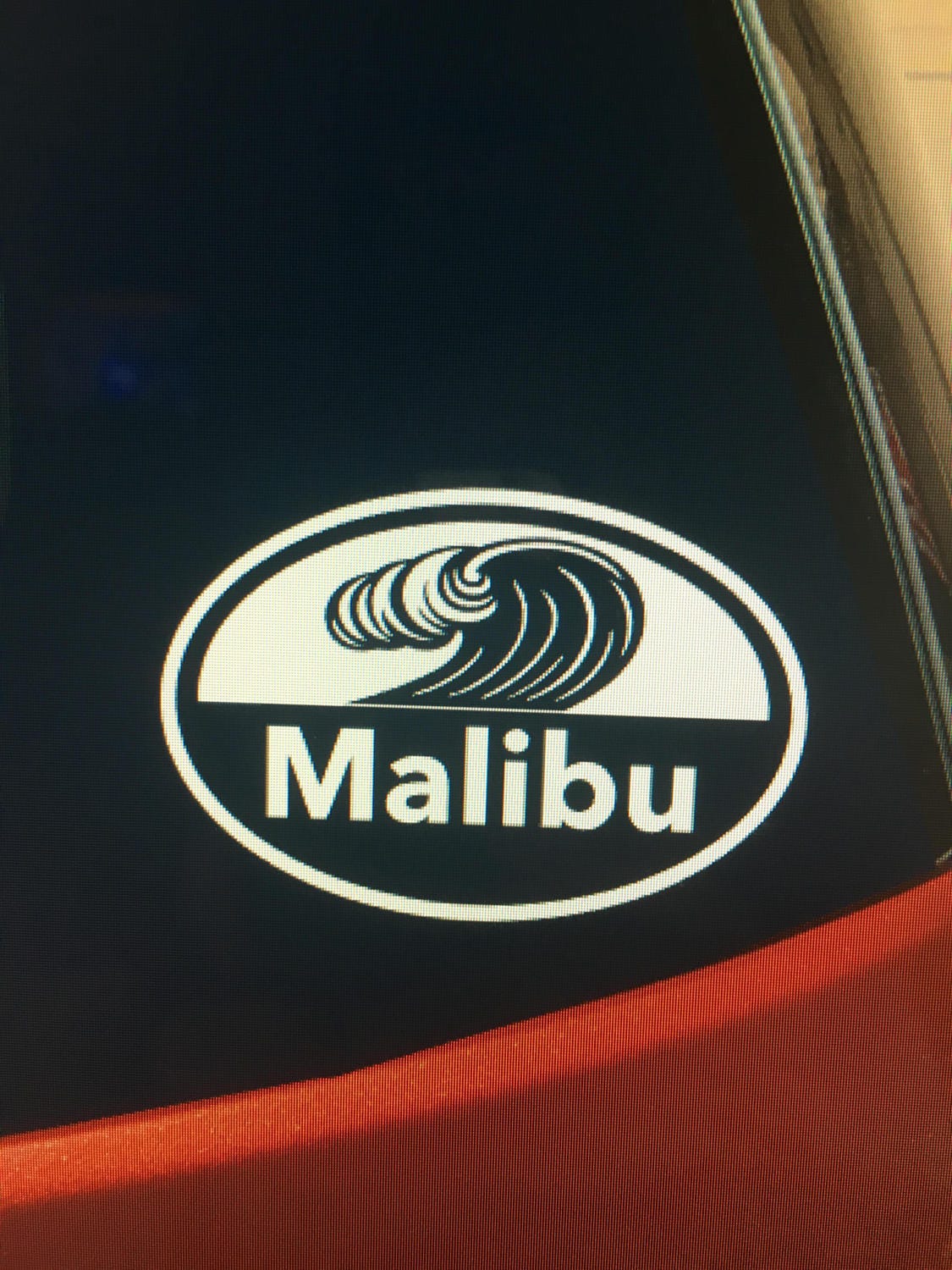 Malibu Vinyl Car Window Stickerdecal