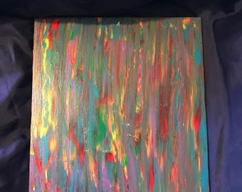 Wave of Colors Abstract painting