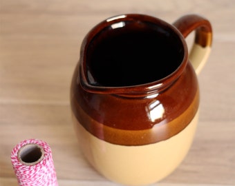 Vintage ceramic pitcher