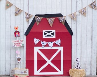 Cardboard barn | Etsy