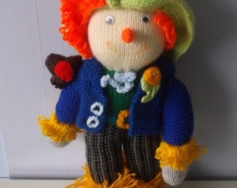 Knitted Sammy the Scarecrow