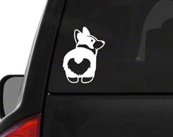 Corgi Butt decal