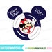 printable ticket to disney diy personalize instant download