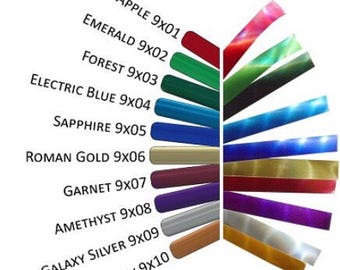 Quilling Paper.-Mirror Foils Quilling Paper 1/8"multi color 100 strip pack