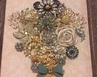 Brooch Flower Bouquet