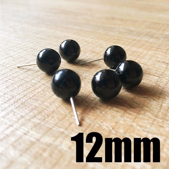 Needle felting bead eyes 6 pairs 12mm Safety eyes Animal ...