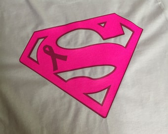 superman breast cancer logo