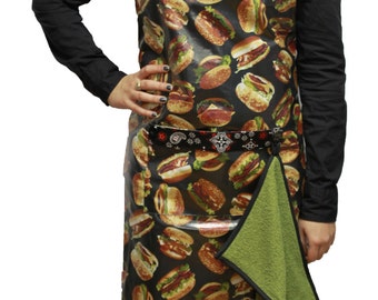Apron reversible hamburger