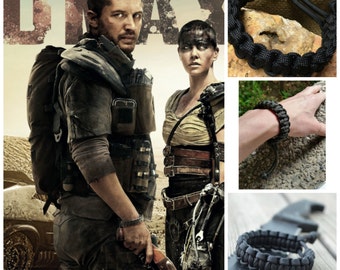 Mad Max Adjustable Gamers Paracord Survival Bracelet Tom Hardy Fury Road Christmas Gift