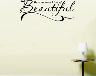 Be Your Own Kind Of Beautiful Wall Art be your own kind | etsy Be Your Own Kind Of Beautiful Wall Art be your own kind | etsy