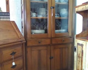 Antique Walnut Pie Safe
