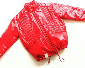 NeW ski JacKet vinTage size 6-7Y oldSchool HipSter retro jacket nylon 116