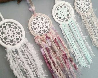 Mini dreamcatcher, Nursey dreamcatcher, boho dreamcatcher, dream catcher, bohemian, gypsy, wall decor, wedding dreamcatcher,