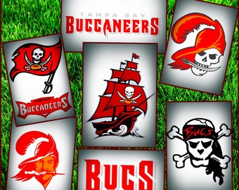 Tampa Bay buccaneers Layered SVG - Football Svg - Tampa bay Buccaneers layered Designs for Cricut and Silhouette