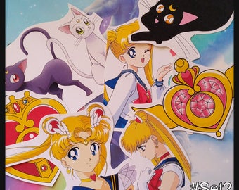 sailor moon sticker etsy