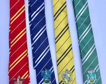 Harry Potter Tie, Harry Potter, Wizard Tie, Harry Potter Costume, Harry Potter Party Favor, Harry Potter Birthday Favors, Wizard Party