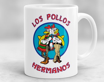 Los Pollos Hermanos Mug, Breaking Bad Mug, Breaking Bad Gift, Breaking Bad Inspired Coffee Mug P50