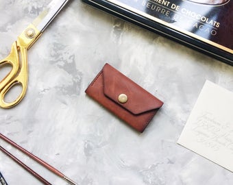 Leather key holder Leather key case Leather key pouch Key case Key pouch Key organizer Key fob leather Key bag House keeper Chain Key Bag
