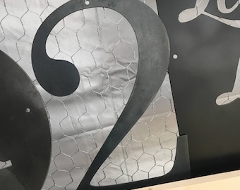 Metal Letters | 12-inch | Letters | JourneyIron