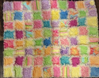 Flannel Baby Rag Quilt